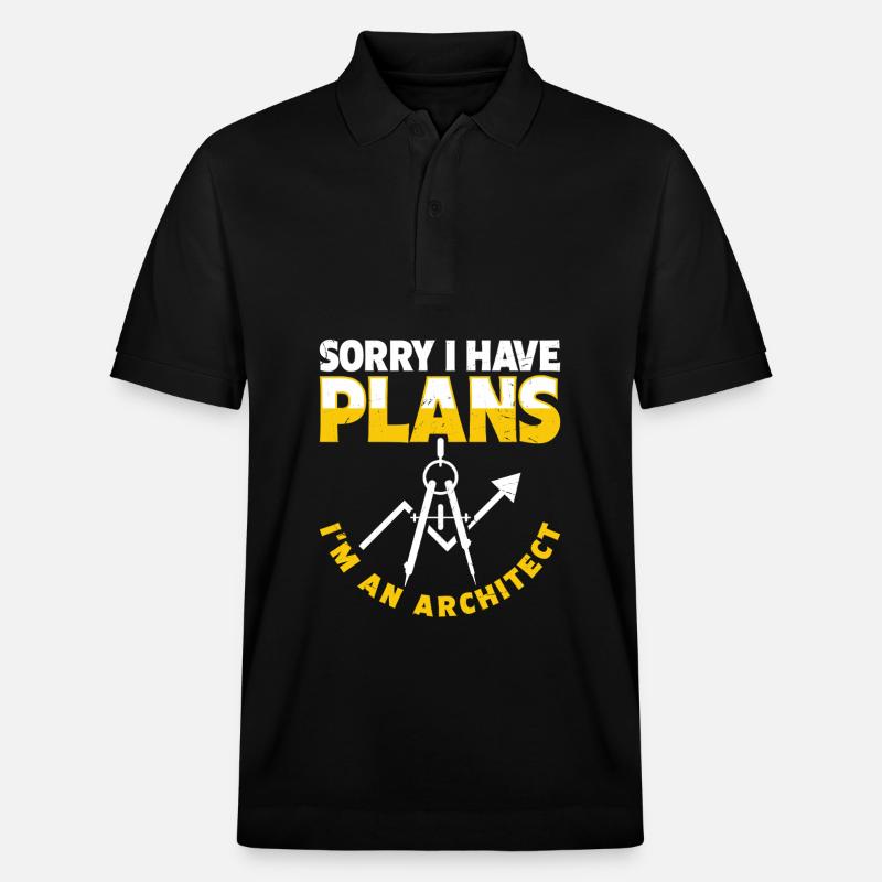 Architekt - Stanley/Stella Unisex Bio-Poloshirt PREPSTER - Schwarz