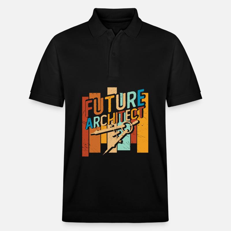 Architekt - Stanley/Stella Unisex Bio-Poloshirt PREPSTER - Schwarz