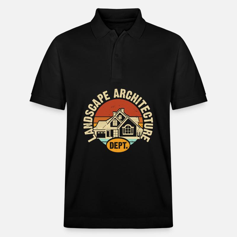 Architecte - Polo PREPSTER bio Stanley/Stella Unisexe - noir