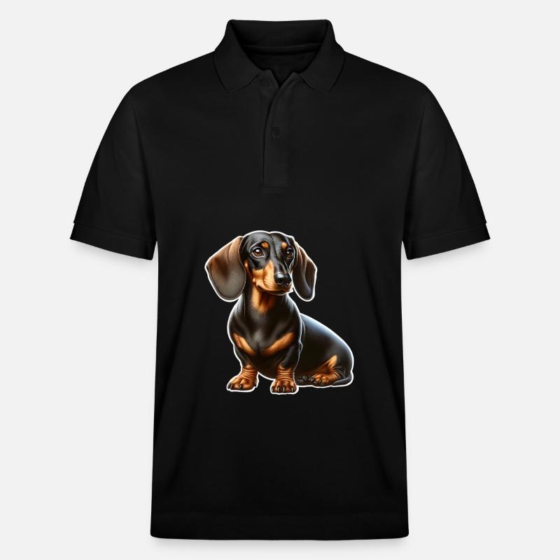 Teckel - Polo PREPSTER bio Stanley/Stella Unisexe - noir