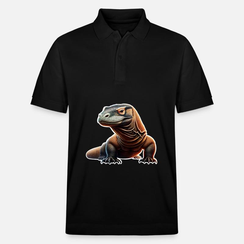 Komodo Dragon - Polo PREPSTER bio Stanley/Stella Unisexe - noir