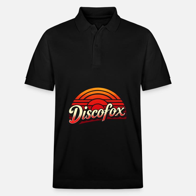 Discofox - Polo PREPSTER bio Stanley/Stella Unisexe - noir