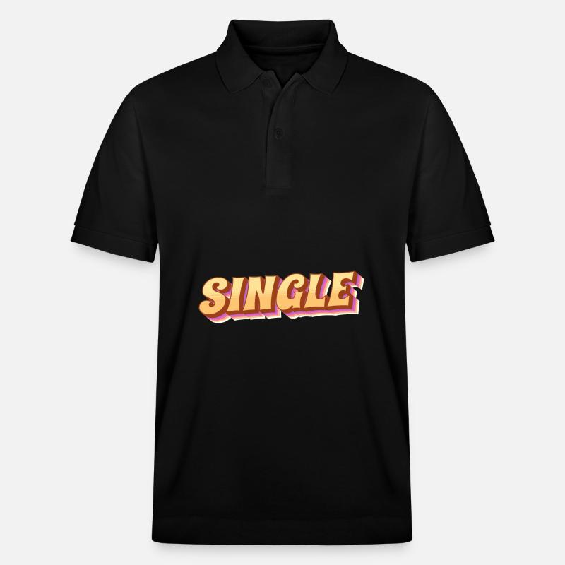 Single - Stanley/Stella Unisex Bio-Poloshirt PREPSTER - Schwarz