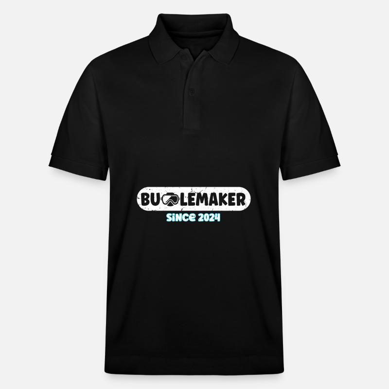 Bubblemaker Plongée sous-marine Tauchen - Polo PREPSTER bio Stanley/Stella Unisexe - noir