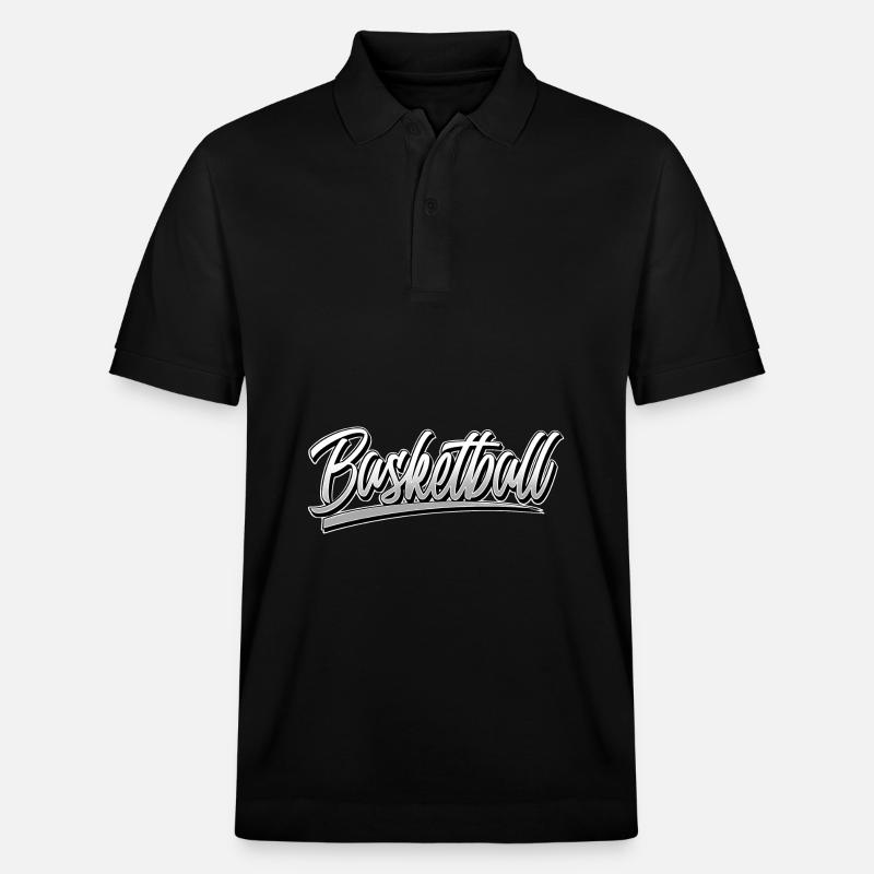 basket-ball - Polo PREPSTER bio Stanley/Stella Unisexe - noir