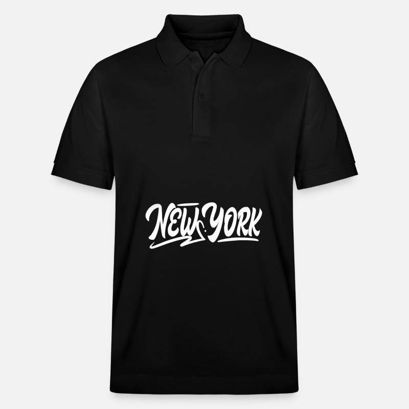 NEW YORK - Stanley/Stella Unisex Bio-Poloshirt PREPSTER - Schwarz
