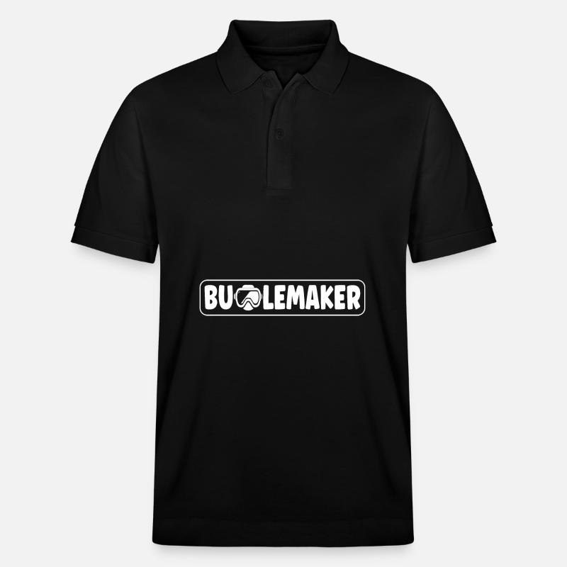 Bubblemaker Plongée sous-marine Tauchen - Polo PREPSTER bio Stanley/Stella Unisexe - noir