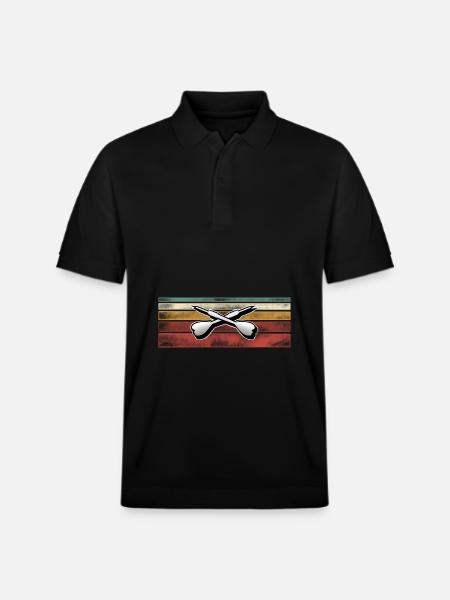 Darts Darten Dart - Stanley/Stella Unisex Organic Polo Shirt PREPSTER - black