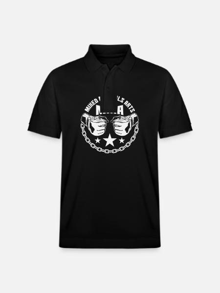 Mixed Martial Arts MMA - Stanley/Stella Unisex Organic Polo Shirt PREPSTER - black