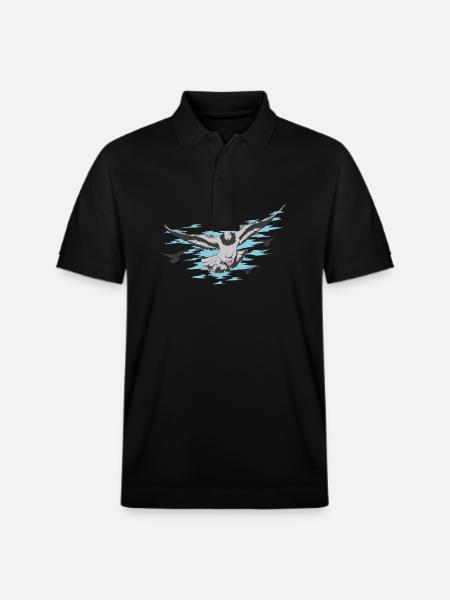 Taubenzüchter - Stanley/Stella Unisex Bio-Poloshirt PREPSTER - Schwarz
