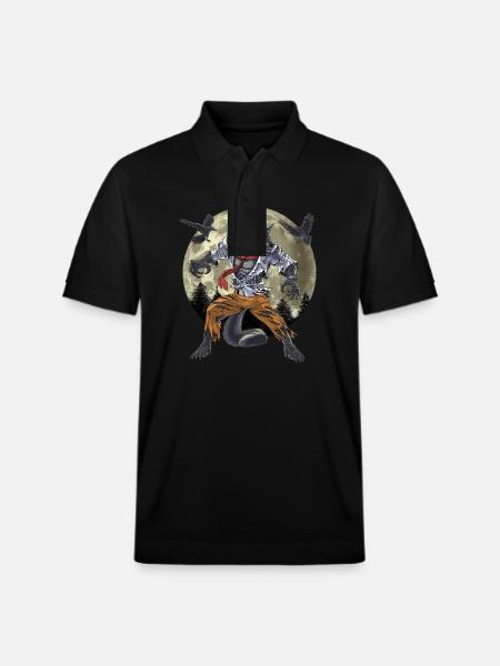 Werwolf - Stanley/Stella Unisex Bio-Poloshirt PREPSTER - Schwarz