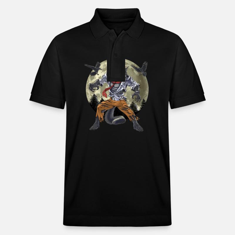 Werwolf - Stanley/Stella Unisex Bio-Poloshirt PREPSTER - Schwarz