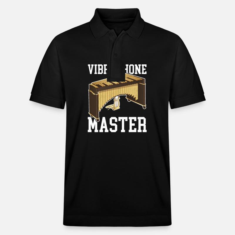 Percussion Vibraphone Marimba Music - Polo PREPSTER bio Stanley/Stella Unisexe - noir