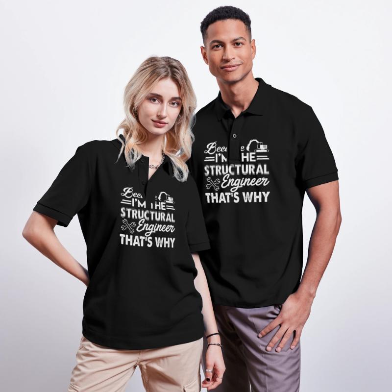 Structural Engineer I'm The Structural Engineer Stanley/Stella Unisex Organic Polo Shirt PREPSTER