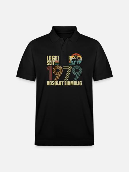 Legendär seit 1979 - Stanley/Stella Unisex Bio-Poloshirt PREPSTER - Schwarz
