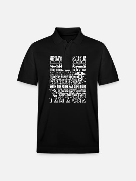 CNA I Am A CNA - Stanley/Stella Unisex Organic Polo Shirt PREPSTER - black