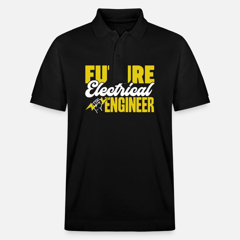 Electrical Engineer Future Electrical Engineer - Stanley/Stella Unisex Organic Polo Shirt PREPSTER - black