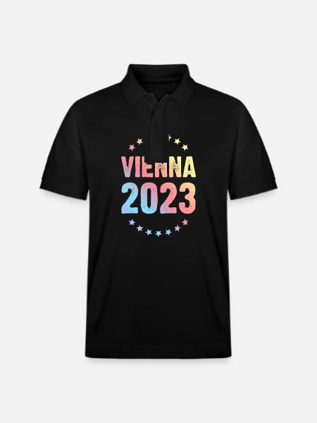 Vienne 2023 Vienne - Polo PREPSTER bio Stanley/Stella Unisexe - noir