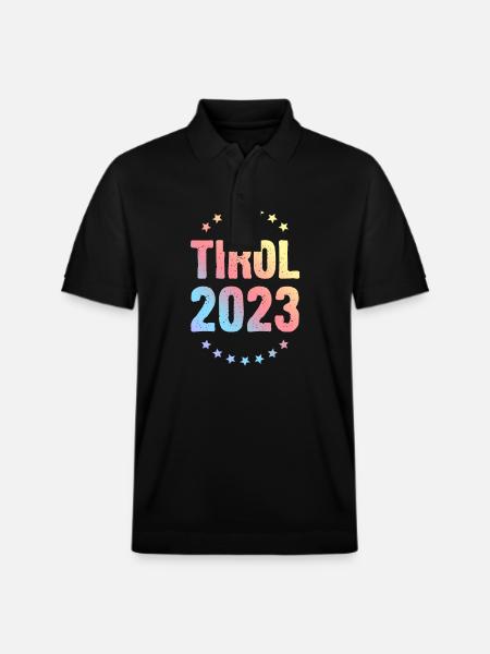 Tyrol 2023 - Stanley/Stella Unisex Organic Polo Shirt PREPSTER - black