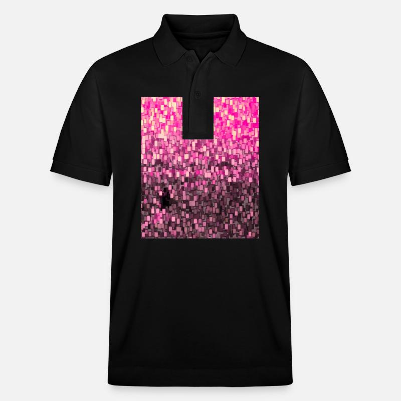würfel sunset 2 3 - Stanley/Stella Unisex Bio-Poloshirt PREPSTER - Schwarz