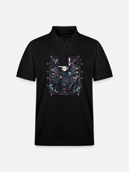 Skull Skull Skulls Skull Skeleton - Stanley/Stella Unisex Organic Polo Shirt PREPSTER - black