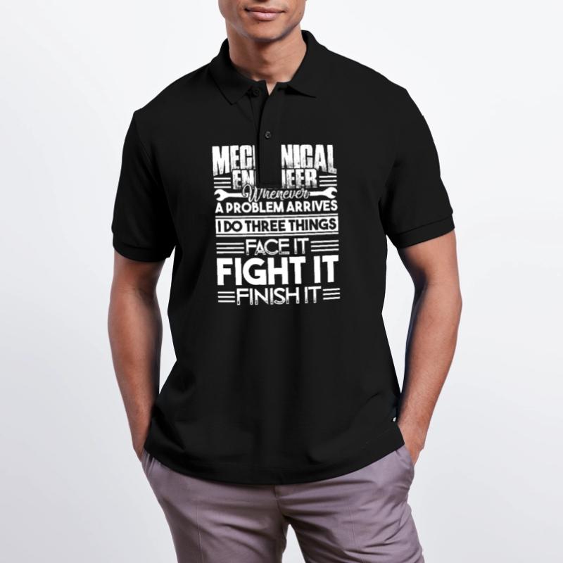 Mechanical Engineer Solves Problem Stanley/Stella Unisex Organic Polo Shirt PREPSTER