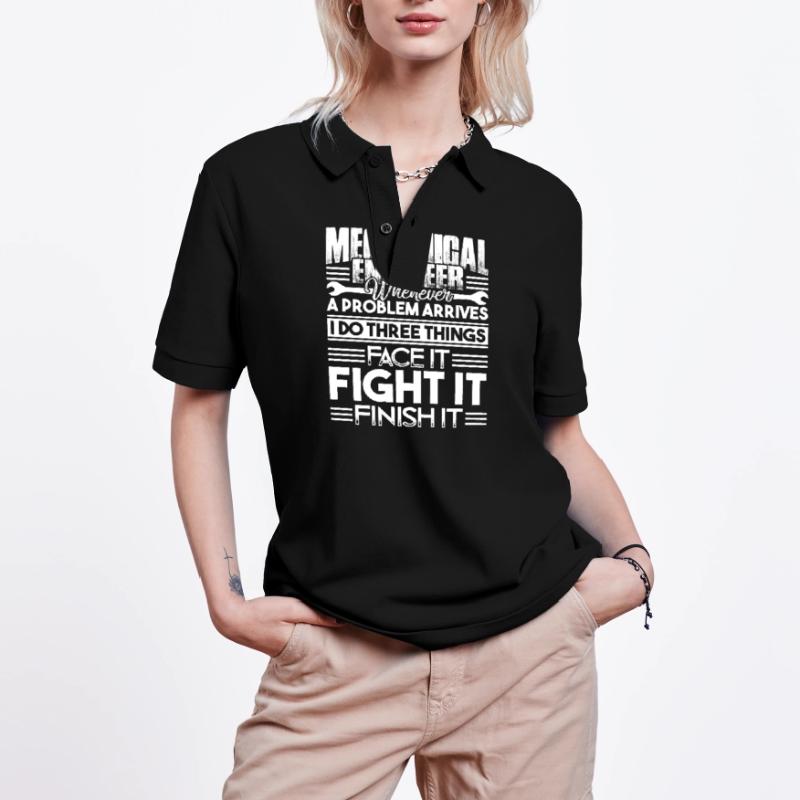 Mechanical Engineer Solves Problem Stanley/Stella Unisex Organic Polo Shirt PREPSTER