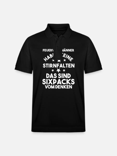 Feuerwehrmann Feuerwehr - Stanley/Stella Unisex Bio-Poloshirt PREPSTER - Schwarz