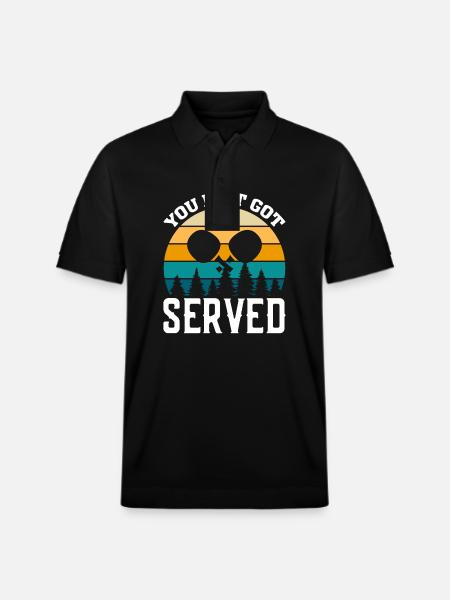 Vous venez d’être servi - Polo PREPSTER bio Stanley/Stella Unisexe - noir