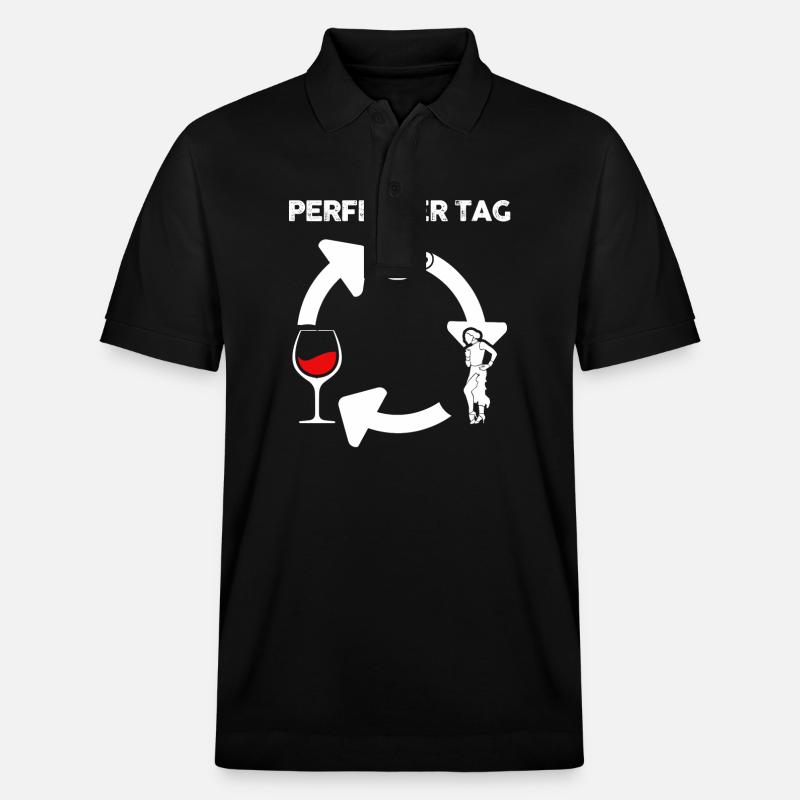 Salsa Tanz Tänzer - Stanley/Stella Unisex Bio-Poloshirt PREPSTER - Schwarz
