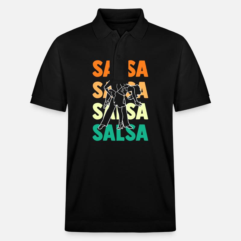 Danseuse de Salsa - Polo PREPSTER bio Stanley/Stella Unisexe - noir