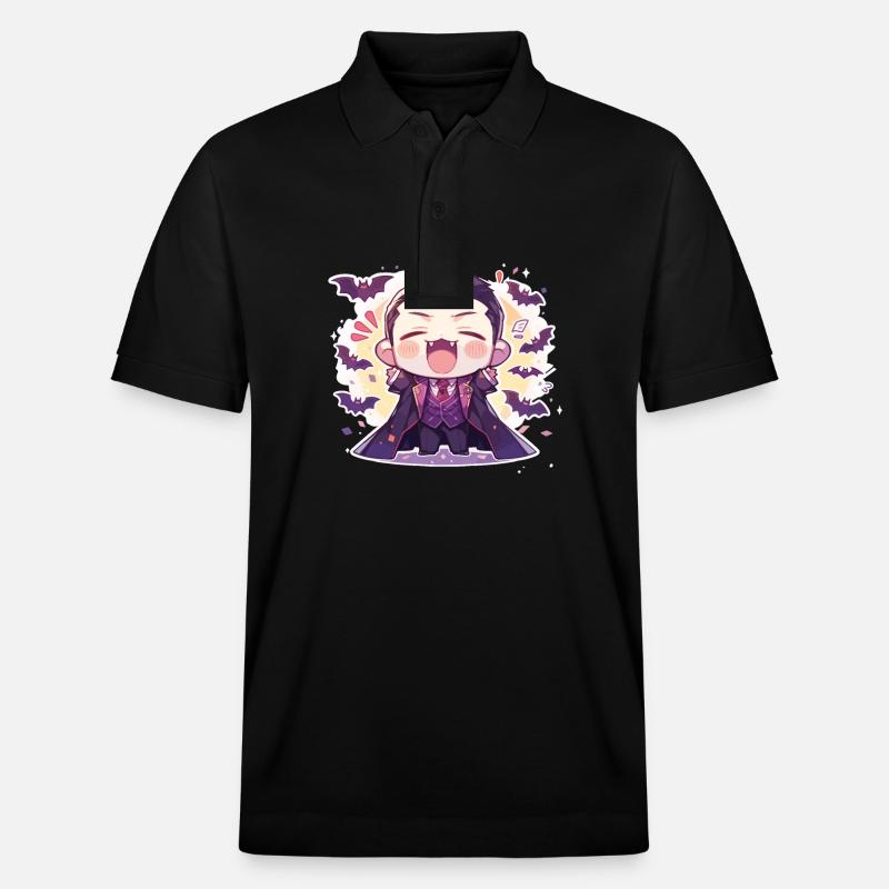 Vampire - Polo PREPSTER bio Stanley/Stella Unisexe - noir