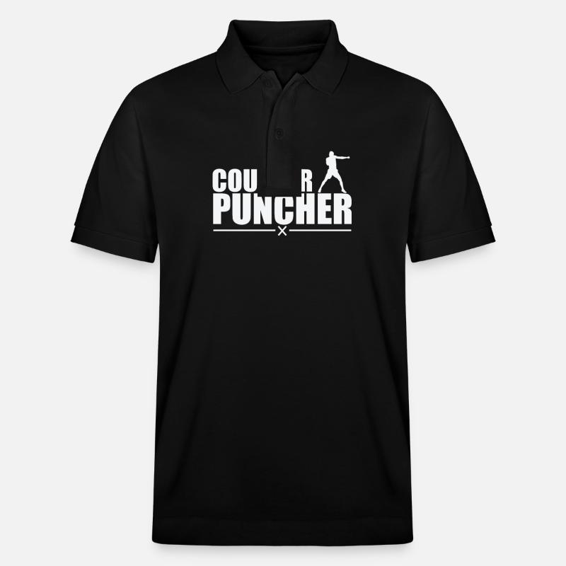 Counter Puncher Boxen - Stanley/Stella Unisex Bio-Poloshirt PREPSTER - Schwarz