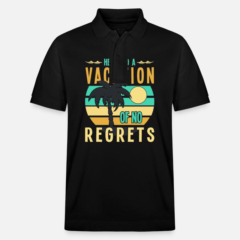 Pour des vacances sans regrets - Polo PREPSTER bio Stanley/Stella Unisexe - noir
