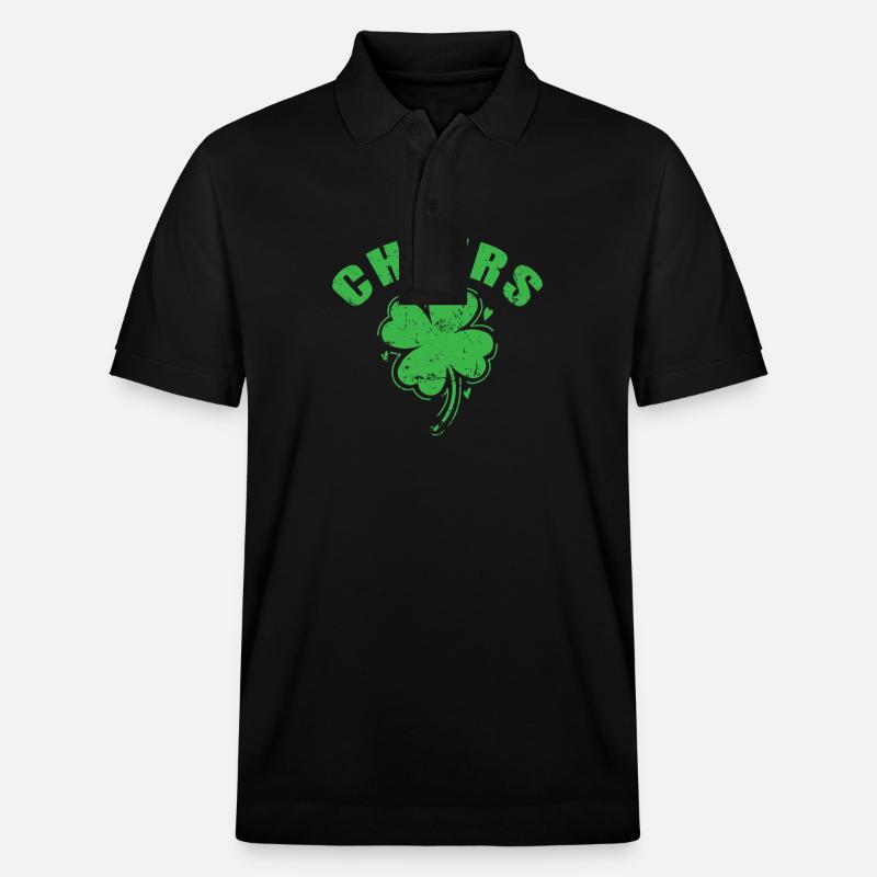 Vive la Saint-Patrick - Polo PREPSTER bio Stanley/Stella Unisexe - noir