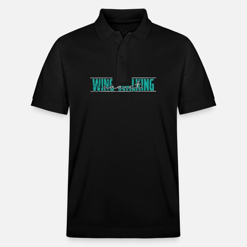 Wing Walker addict Hobby - Stanley/Stella Unisex Bio-Poloshirt PREPSTER - Schwarz