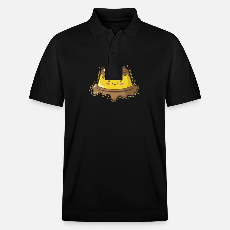 Pudding Délices Dessert - Polo PREPSTER bio Stanley/Stella Unisexe - noir
