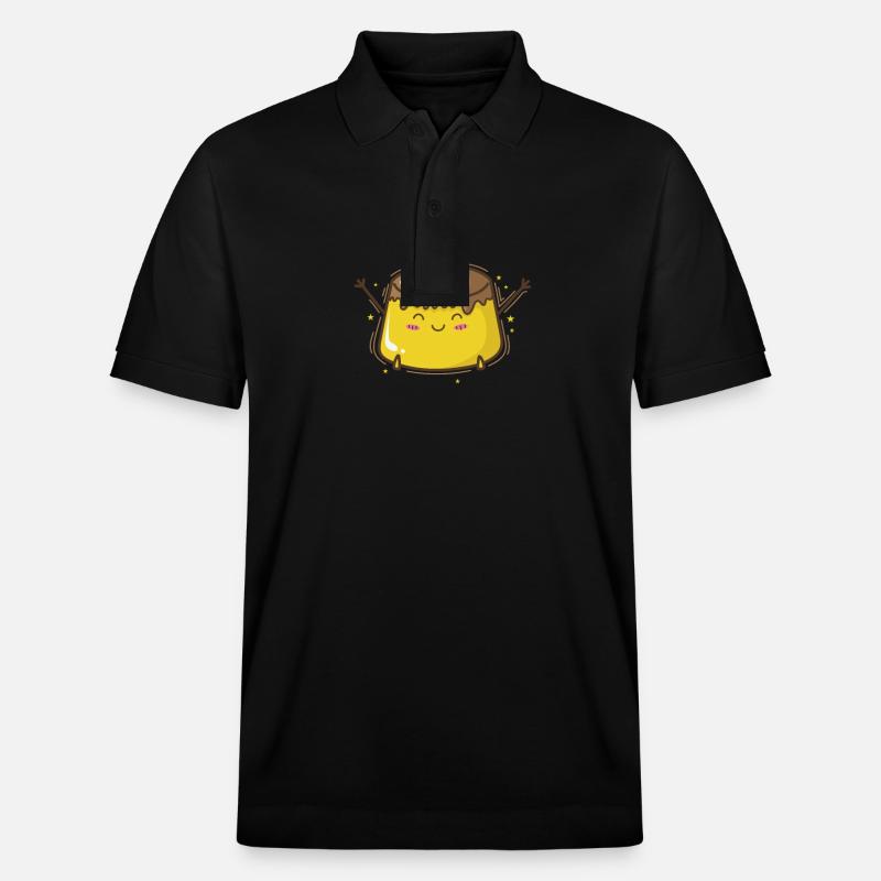 Pudding Dansant Dessert - Polo PREPSTER bio Stanley/Stella Unisexe - noir