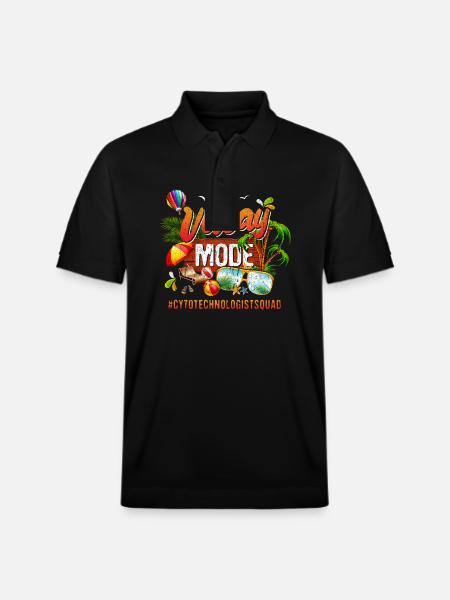 Cytotechnologist Vacation Group - Stanley/Stella Unisex Organic Polo Shirt PREPSTER - black