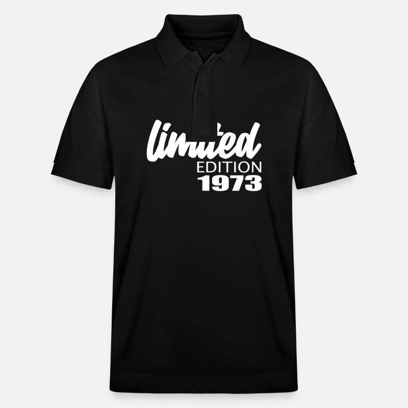 Édition limitée 1973 - Polo PREPSTER bio Stanley/Stella Unisexe - noir