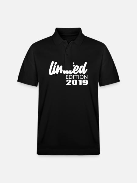 Limited Edition 2019 - Stanley/Stella Unisex Bio-Poloshirt PREPSTER - Schwarz