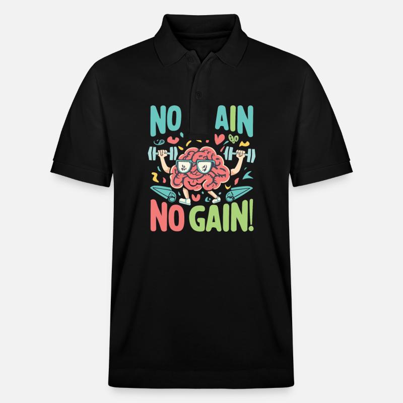 Nerd Nerd Detti Nerd Regali Nerd - Polo ecologica unisex PREPSTER di Stanley/Stella - nero