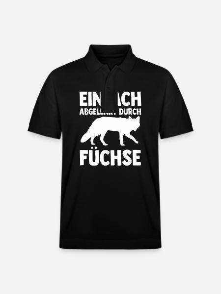 Fuchs - Stanley/Stella Unisex Bio-Poloshirt PREPSTER - Schwarz