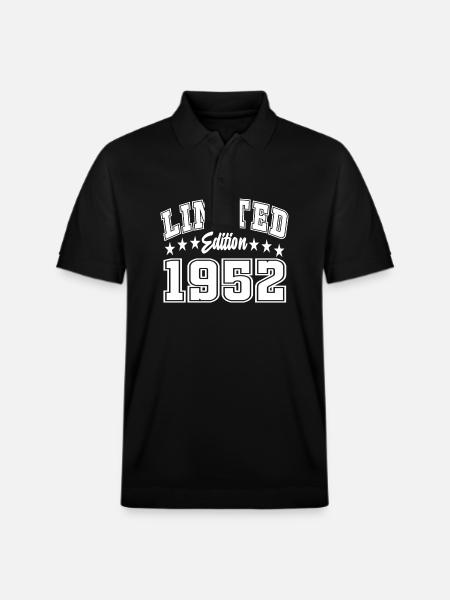 Limited Edition 1952 - Stanley/Stella Unisex Bio-Poloshirt PREPSTER - Schwarz