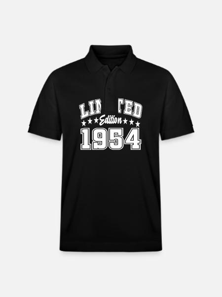 Édition limitée 1954 - Polo PREPSTER bio Stanley/Stella Unisexe - noir