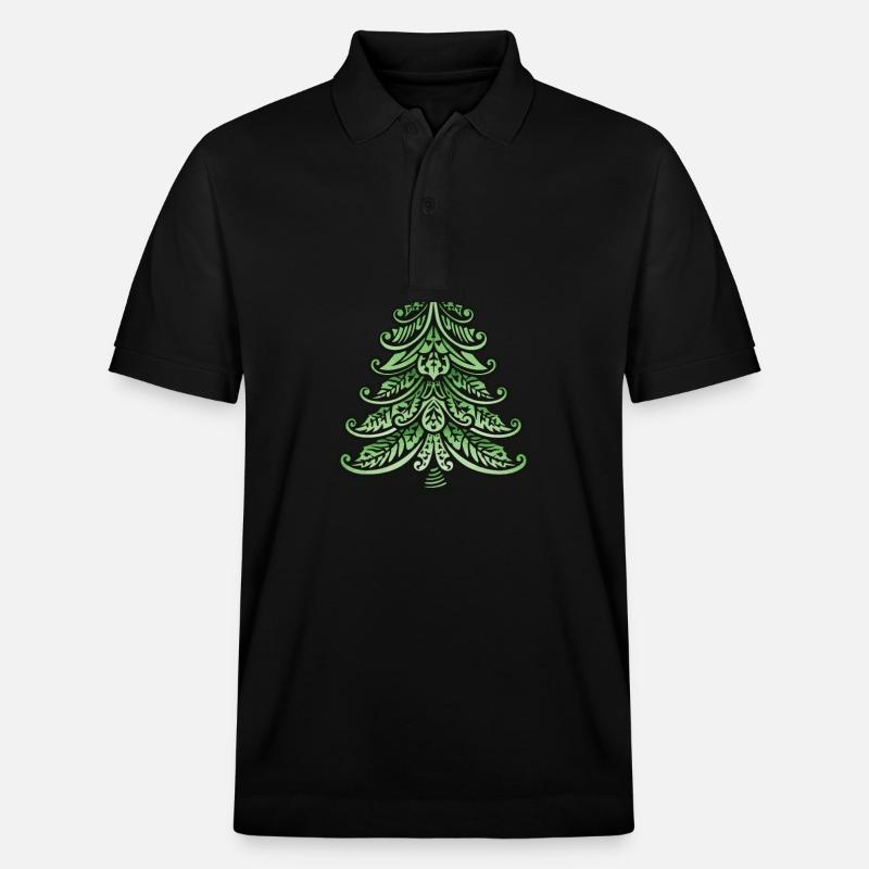 Arbre de Noël Noël - Polo PREPSTER bio Stanley/Stella Unisexe - noir