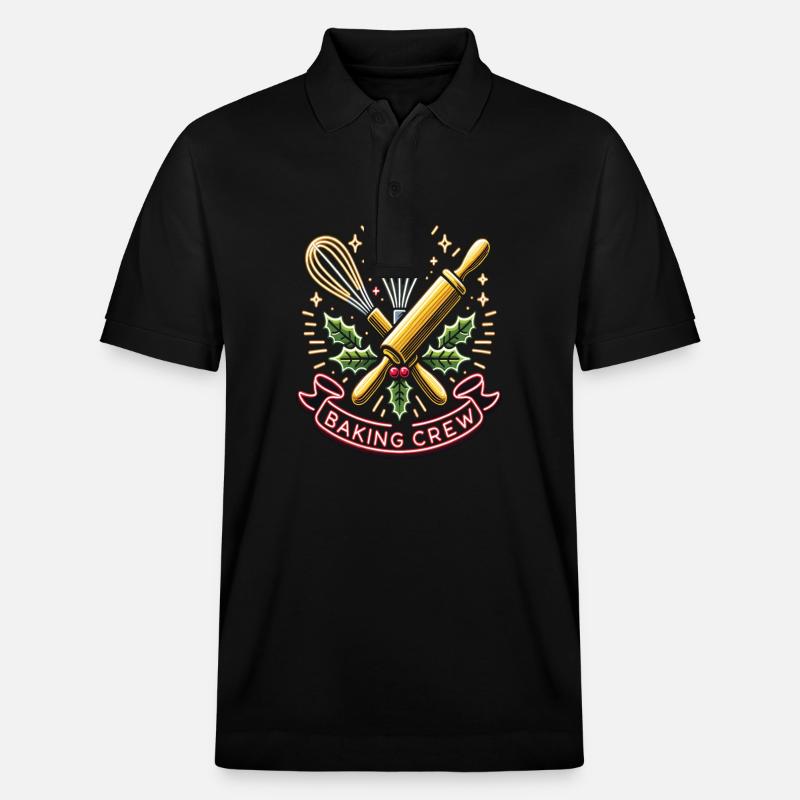 Baking Crew - Stanley/Stella Unisex Bio-Poloshirt PREPSTER - Schwarz