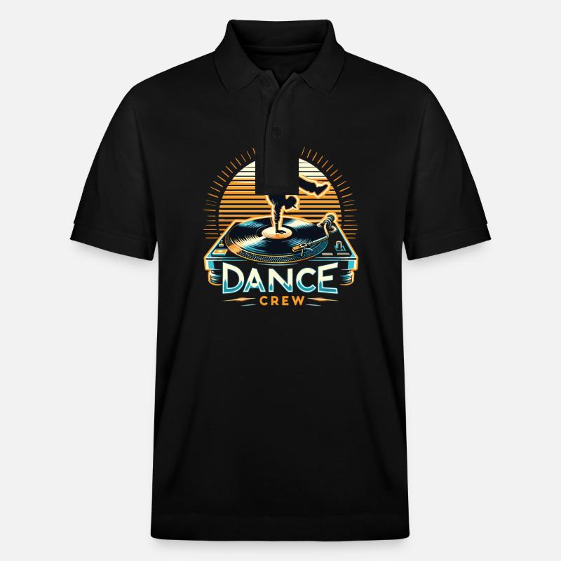 Breakdance Dance Crew - Stanley/Stella Unisex Bio-Poloshirt PREPSTER - Schwarz