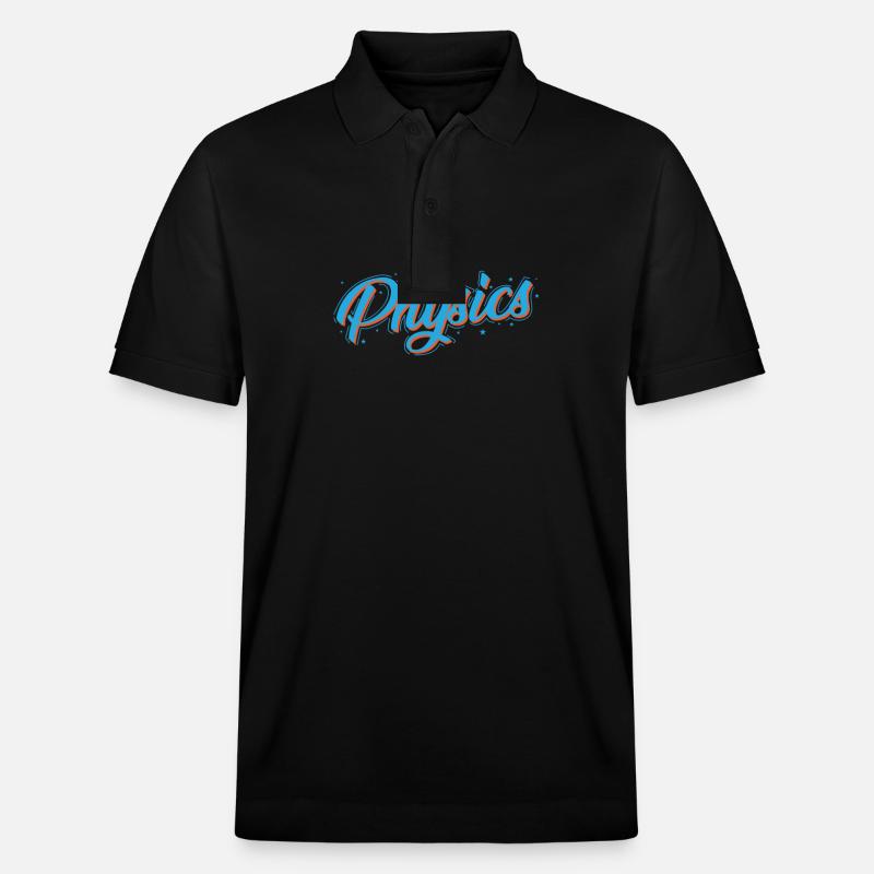 Physics Naturwissenschaft Studium - Stanley/Stella Unisex Bio-Poloshirt PREPSTER - Schwarz