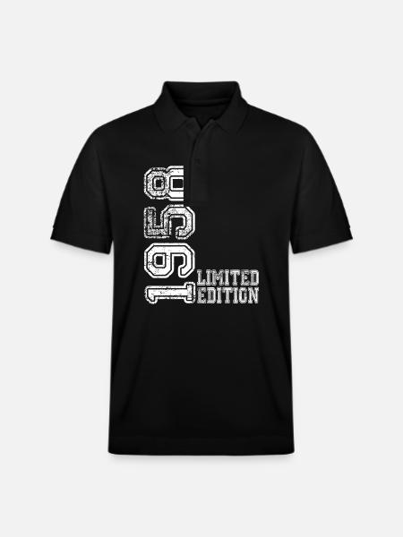 Limited Edition 1958 - Stanley/Stella Unisex Bio-Poloshirt PREPSTER - Schwarz